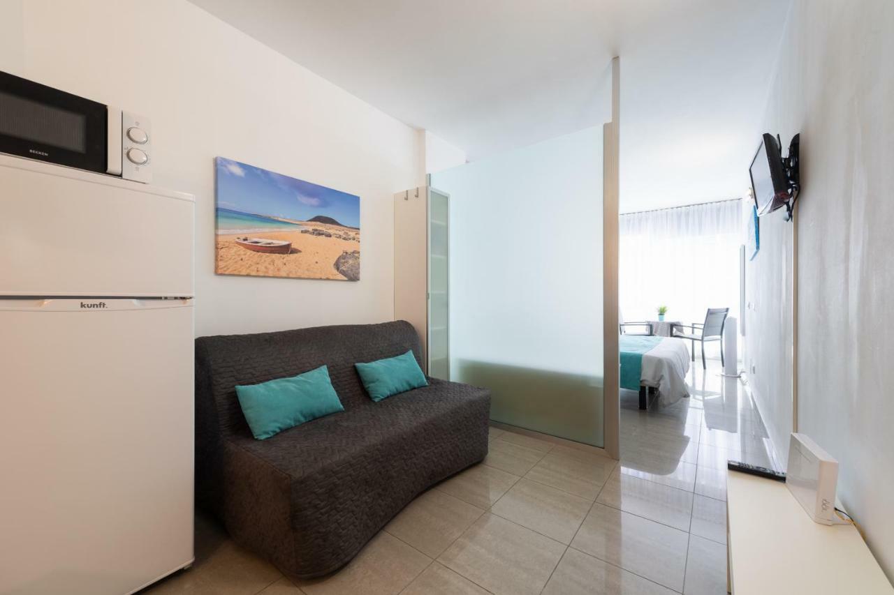 라스팔마스 1St Line Studio Las Canteras Beach - Wifi 아파트 외부 사진