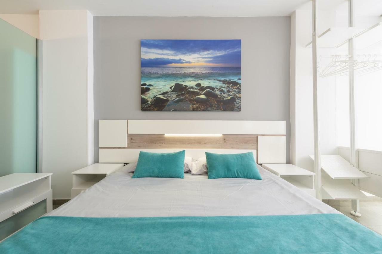 라스팔마스 1St Line Studio Las Canteras Beach - Wifi 아파트 외부 사진