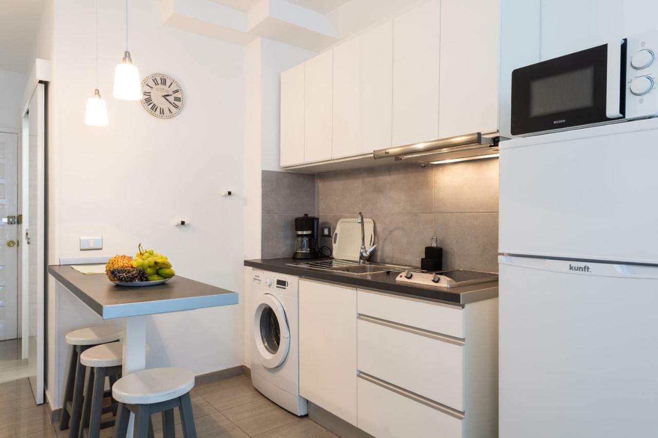라스팔마스 1St Line Studio Las Canteras Beach - Wifi 아파트 외부 사진