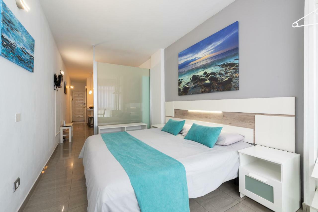라스팔마스 1St Line Studio Las Canteras Beach - Wifi 아파트 외부 사진