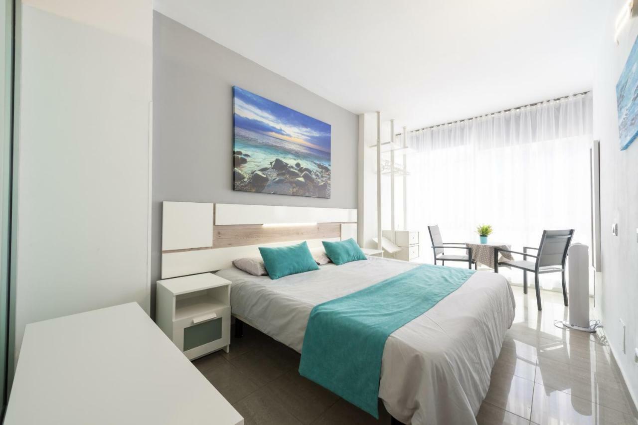 라스팔마스 1St Line Studio Las Canteras Beach - Wifi 아파트 외부 사진