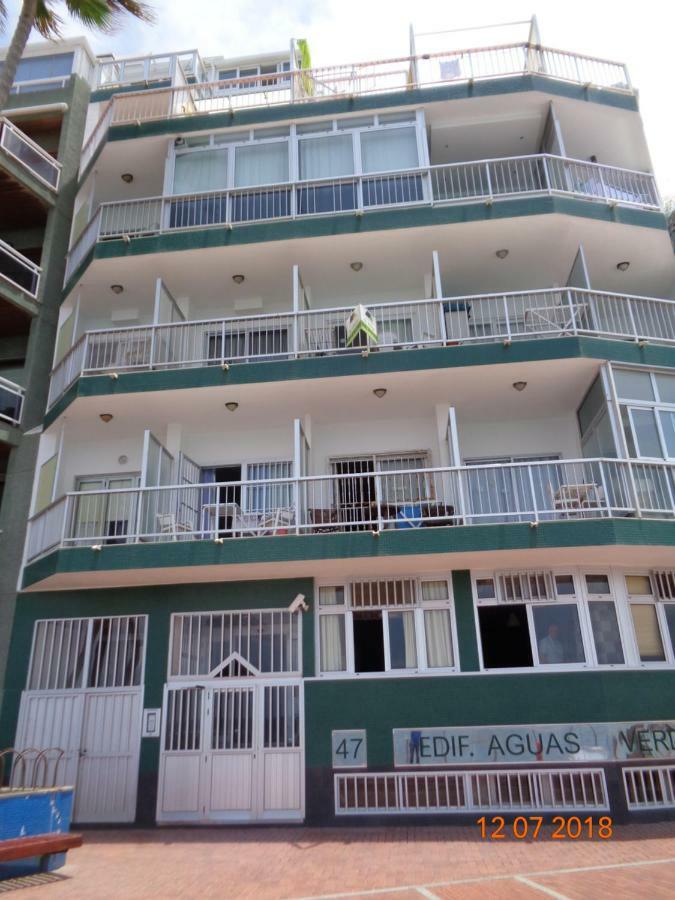 라스팔마스 1St Line Studio Las Canteras Beach - Wifi 아파트 외부 사진